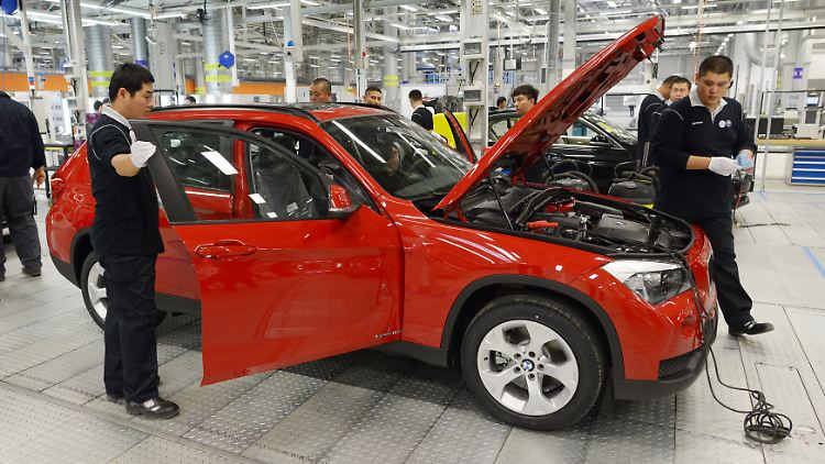 Produktion bei BMW Brilliance in China