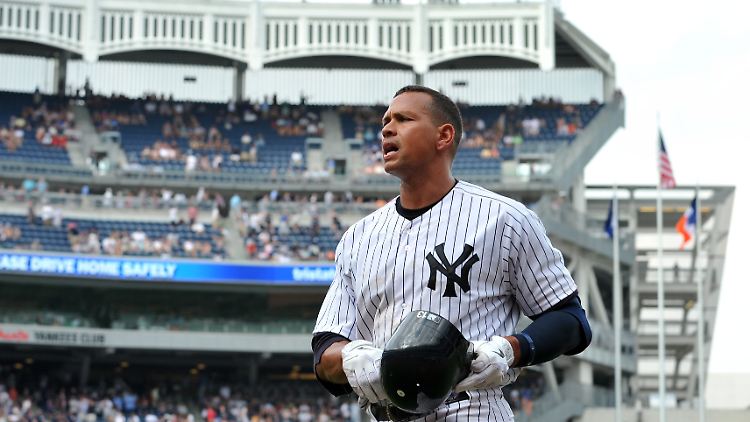 Rodriguez ist einer der bestbezahlten Sportler - bei den Yankees bekommt er für zehn Jahre 275 Millionen Dollar.