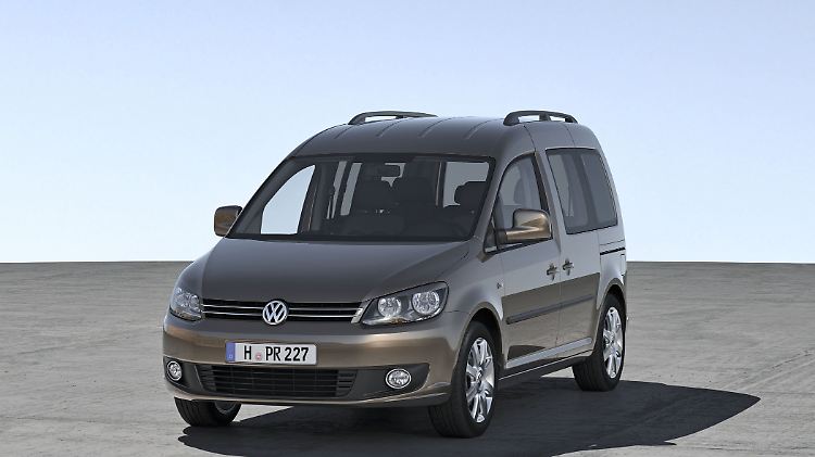 Optisch aufgewertet: Der Caddy von Volkswagen.
