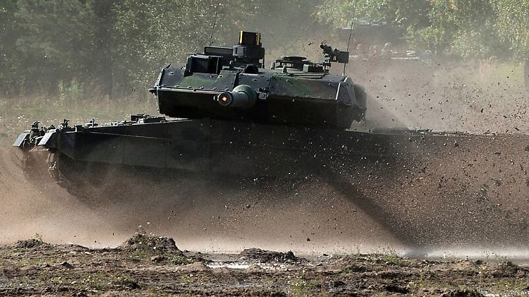 Ein Exportschlager: der Leopard-II-Panzer.