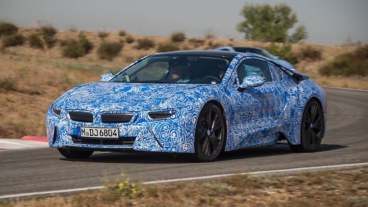 BMW gibt zurzeit kräftig Strom, nach dem i3 kommt der i8, der ab Frühjahr 2014 auf den Markt kommen soll.