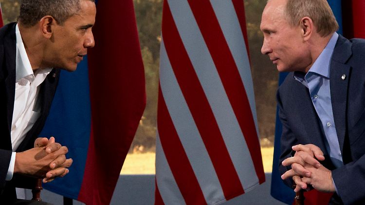 Obama, Putin: erstmal auf die Bremse.