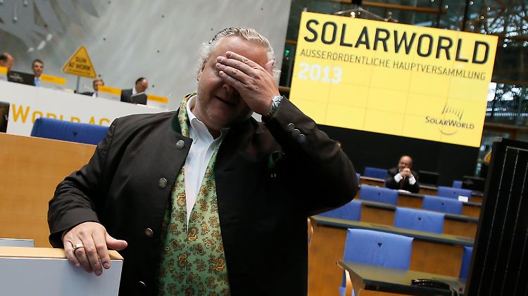 Die Aktionäre von Solarworld stimmen dem Rettungsplan nach stundenlangen Verhandlungen und Auseinandersetzungen zu.
