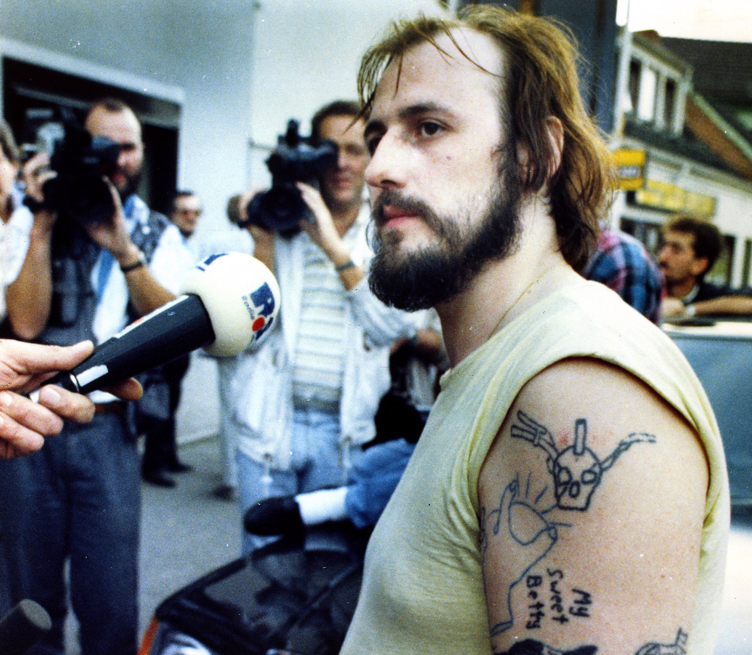 Im Sommer 1988 versetzen diese beiden Männer die Bundesrepublik in Aufruhr: Hans-Jürgen Rösner ...