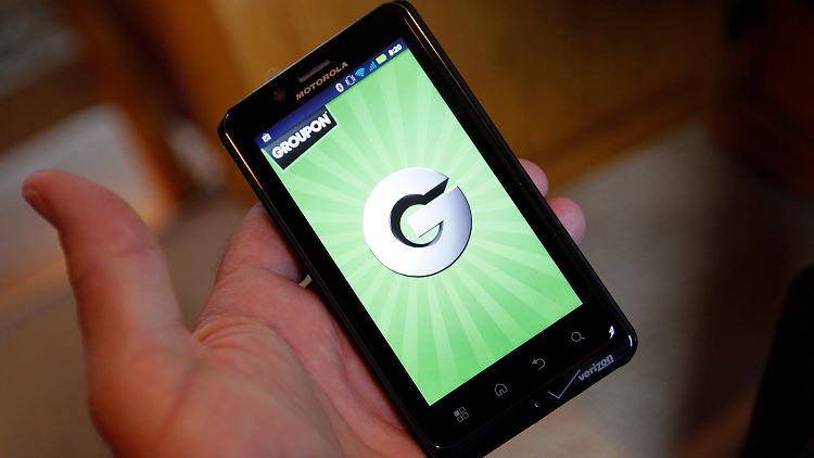 Dank guter App profitiert Groupon vom Boom der Mobilgeräte.
