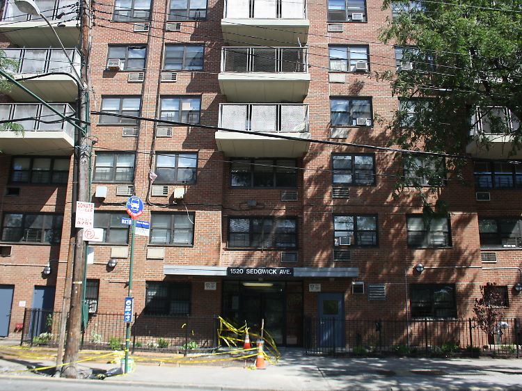 Auch wenn es nicht danach aussieht, ein geschichtsträchtiger Ort: die 1520 Sedgwick Avenue in New York.