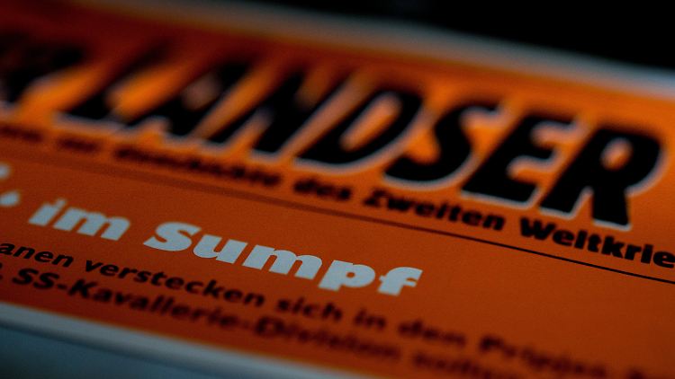 Aktuelle Ausgabe des "Landser".