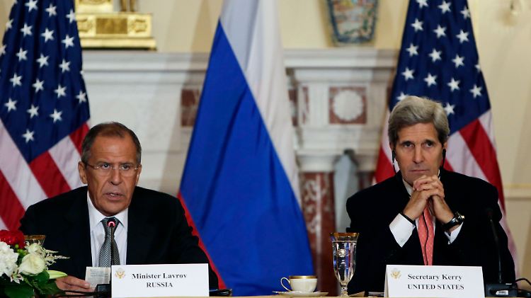 Versteckte Kritik? "Wir müssen wie Erwachsene miteinander arbeiten", meint der Russische Außenminister Lawrow.