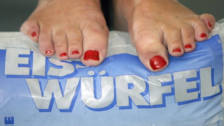 Besser zur Abkühlung als im Dach.