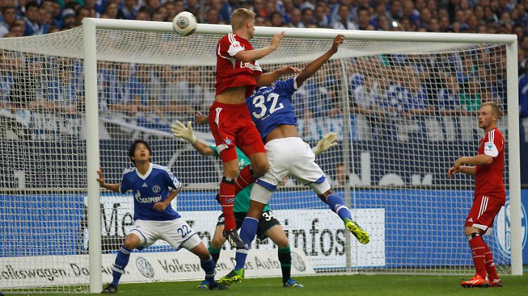 Lasse Sobiech köpfte den HSV zum 3:2. Aber auch die zweite Führung reichte nicht für drei Punkte.