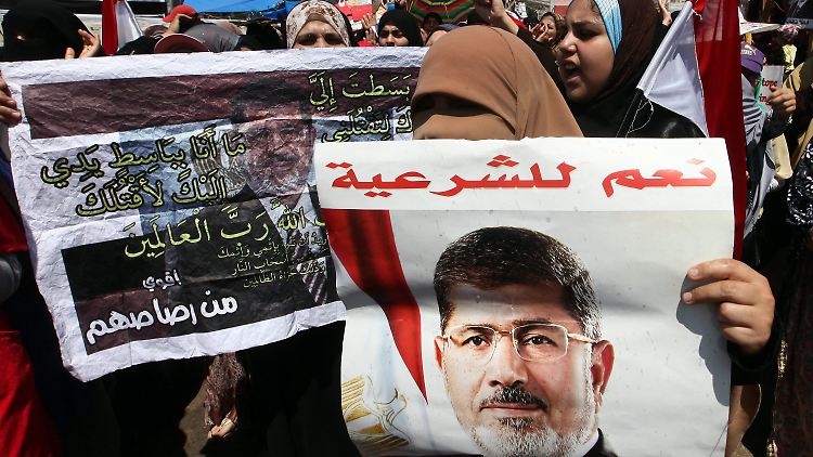 Das Militär will die Mursi-Anhänger in die Schranken weisen.