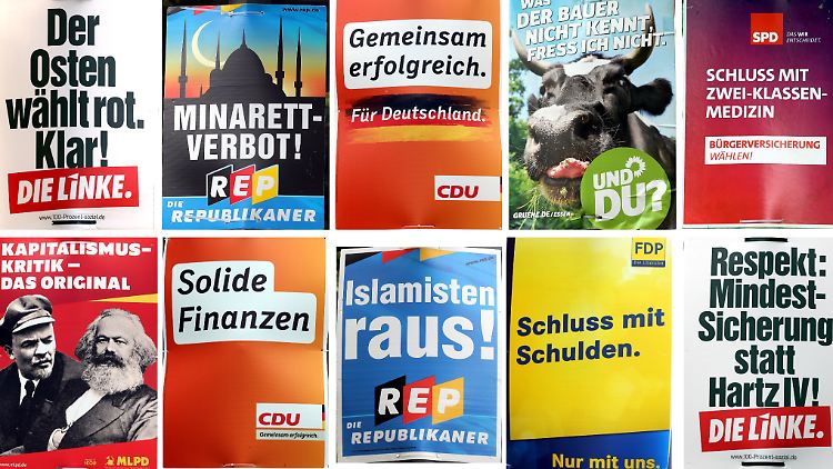 Wahlplakate motivieren meist nur Stammwähler - das könnte allerdings auch an den Plakaten liegen.