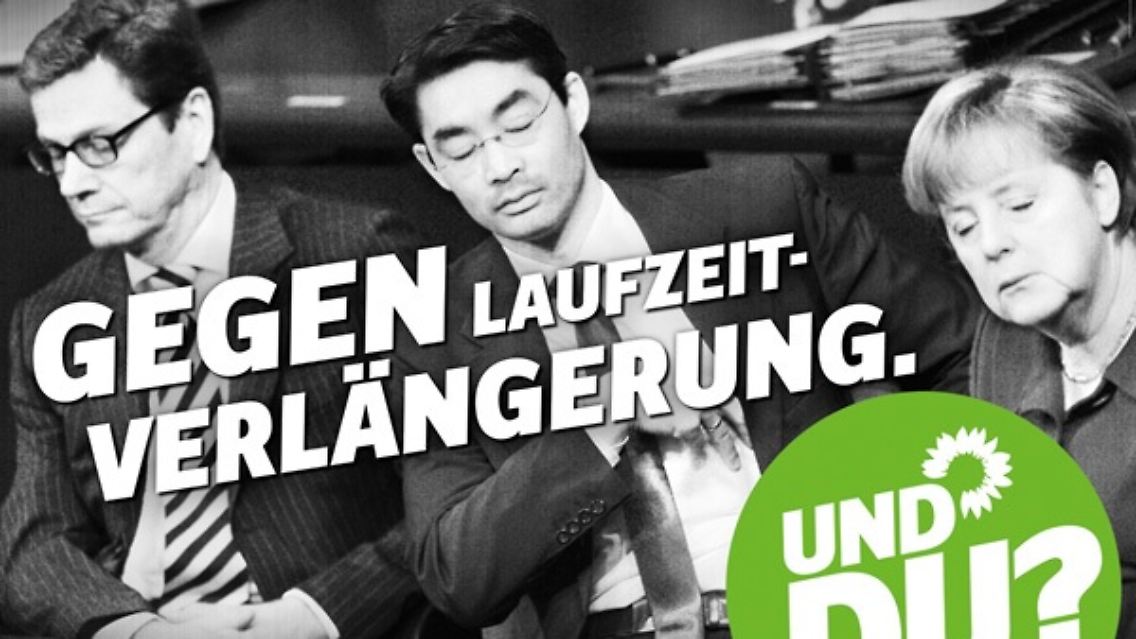 Für überladen und zu flapsig hält er die Grünen-Negativkamapagne gegen die schwarz-gelbe Koalition. Die Motive richteten sich wohl vor allem an die jüngere Zielgruppe.