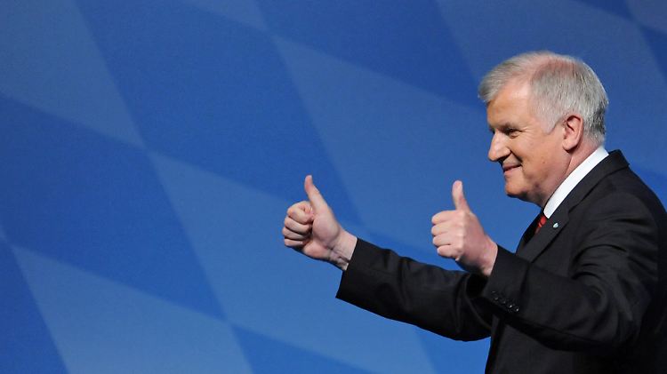 Horst Seehofer hat eine Idee. 