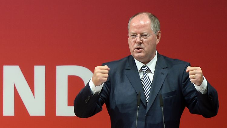 Die SPD-Anhänger scheinen sich inzwischen mit ihrem Kanzlerkandidaten abgefunden zu haben, doch über die Grenzen der eigenen Partei hinaus ist der Zuspruch für Peer Steinbrück bisher noch bescheiden.