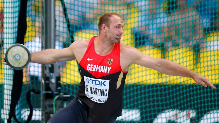 Robert Harting reichten 69,11 Meter zum WM-Titel.
