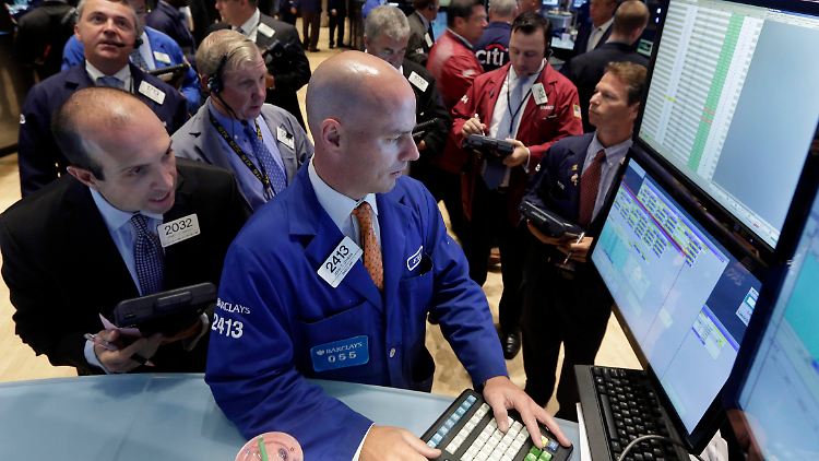 Händler an der NYSE in New York.