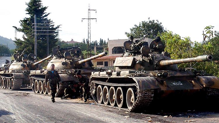 Setzen Assads Truppen mehr als konventionelles Kriegsgerät ein?