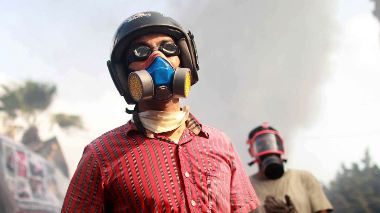 Pro-Mursi-Demonstranten in Kairo, ihre Lager wurden geräumt.