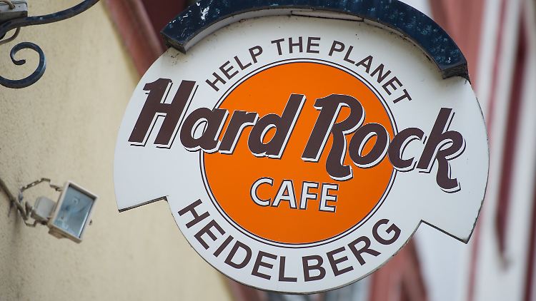 Das Logo des "Hard Rock Cafe Heidelberg"