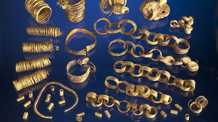 Kann der Goldschatz von Gessel über prähistorische Schmiedekunst und Handelswege Auskunft geben?