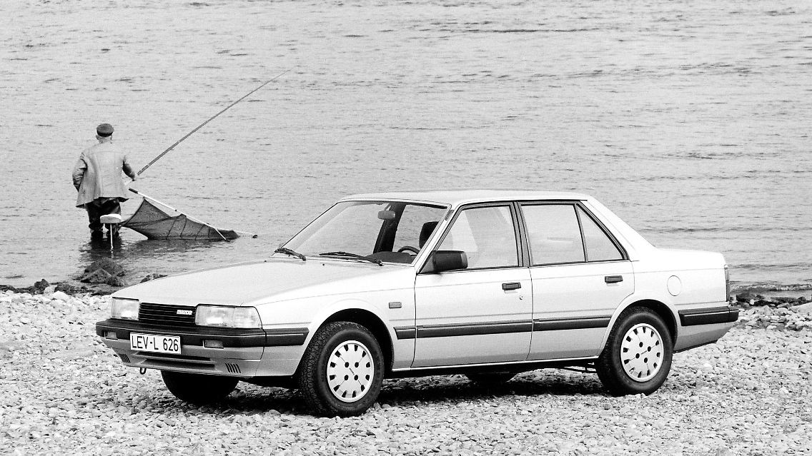 Auch Mazda tummelte sich 1983 auf der IAA und hatte ein Auto im Gepäck, dass sich in Zukunft zu einem Bestseller entwickeln sollte: der 626. Die Autozeitschriften Motor Trend und Wheels magazine kürten den 626 zum "Importauto des Jahres 1983".