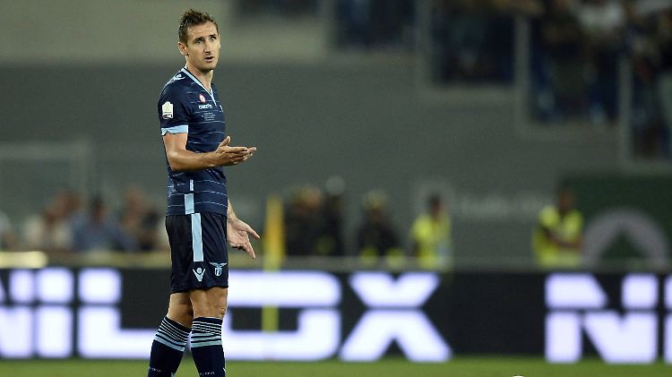 Enttäuscht: Miroslav Klose.