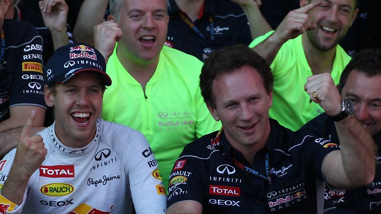 Nicht nur Champions, sondern auch knallharte Wohltäter - Christian Horner findet sich und seinen Rennstall spitze.