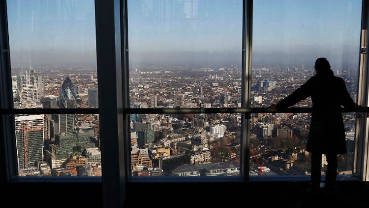 Eines der weltweit wichtigsten Finanzzentren: Die City of London.