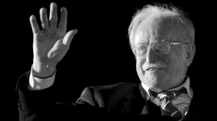 Fritz Rau in der Alten Oper in Frankfurt am Main während einer Gala anlässlich seines 80. Geburtstags.