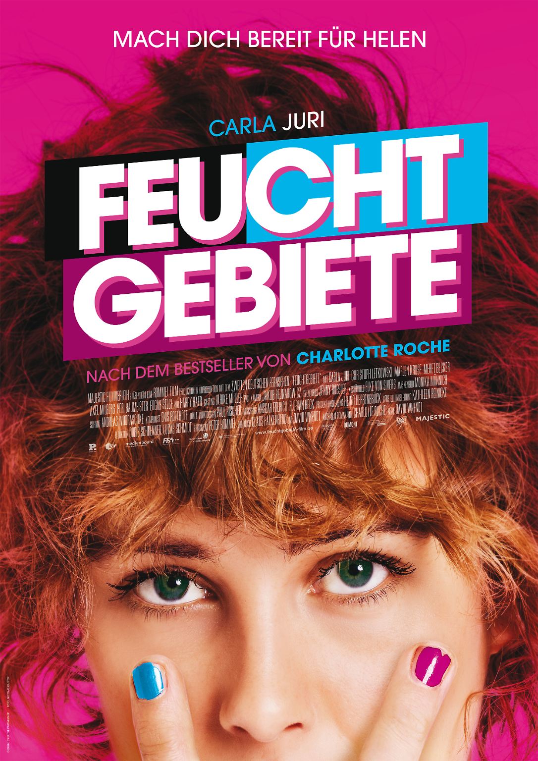 "Mach dich bereit für Helen", wirbt das Filmplakat für "Feuchtgebiete". Und auch wenn das nicht unbedingt eine Drohung sein sollte, ...