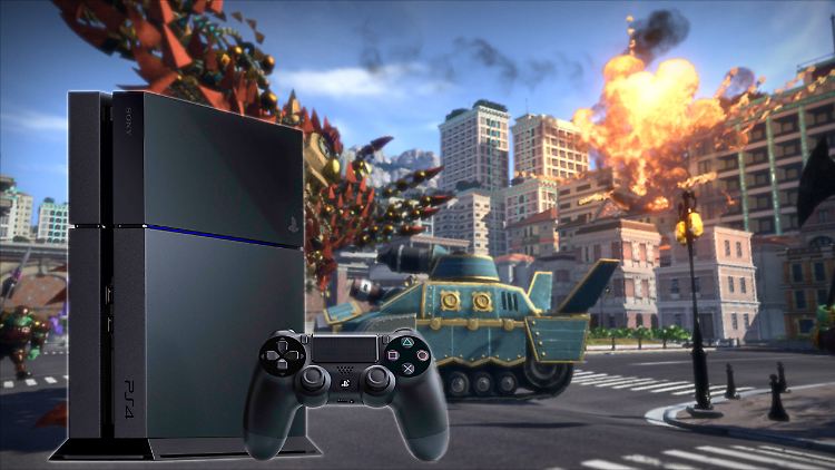 "Knack" ist einer der Titel, mit denen Sony Spieler zur Playstation 4 locken will.