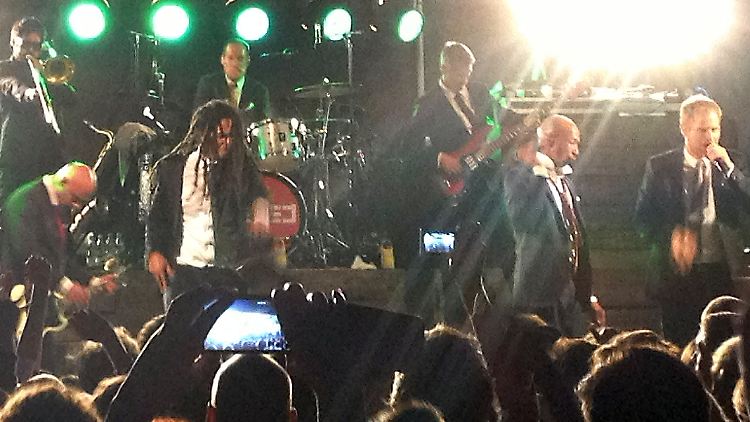 Zurück in die Zukunft: Seeed im Berliner Reggae-Club "Yaam".