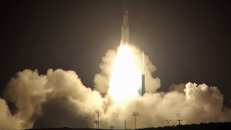 Das Infrarot-Observatorium "Wise" bei seinem ersten Start ins All von der Vandenberg Air Force Base in Kalifornien, USA.