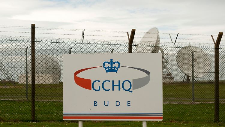 Der GCHQ-Außenposten in Bude, wo das transatlantische Glasfaserkabel Cornwall erreicht.