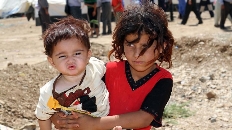 Kinder leiden besonders unter dem Bürgerkrieg in Syrien.