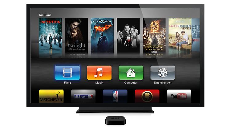 Aus der kleinen Box Apple TV soll Gerüchten zufolge bald ein "richtiger" Fernseher werden.