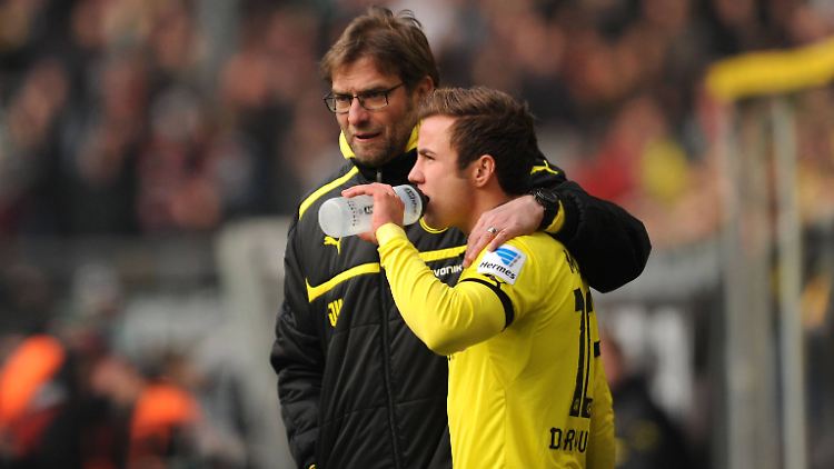 i"Der rein sportliche Verlust ist jetzt schon wieder völlig egal." Sagt Jürgen Klopp über Mario Götze.