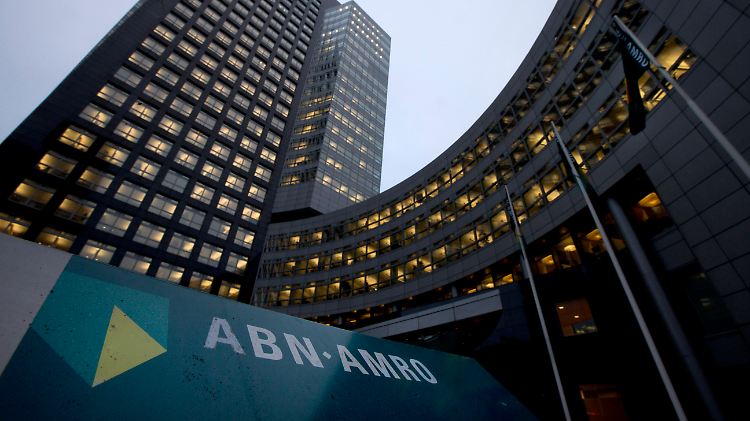 Das Hauptquartier der ABN Amro in Amsterdam.