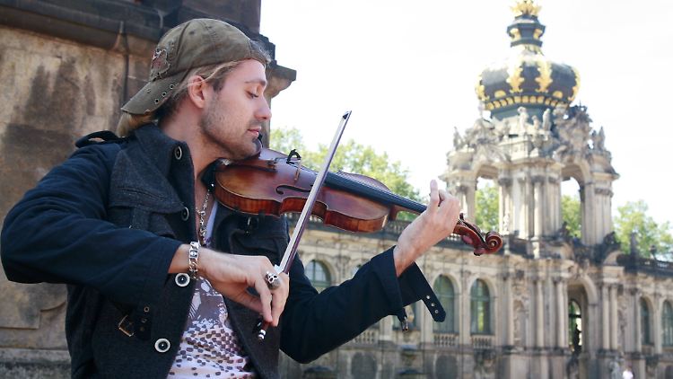 Virtuose an der Geige: David Garrett: Visuelle Eindrücke entscheiden beim Musikhören mit.