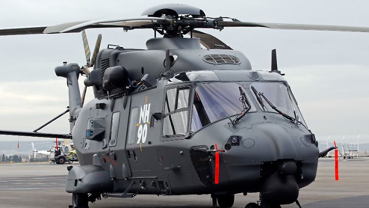 Der Hubschrauber NH90 soll für die Zwecke der Marine ungeeignet sein.