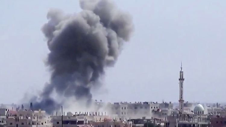 Die Welt spricht vom Giftgasangriff, das tägliche konventionelle Töten geht in Syrien unterdessen weiter.