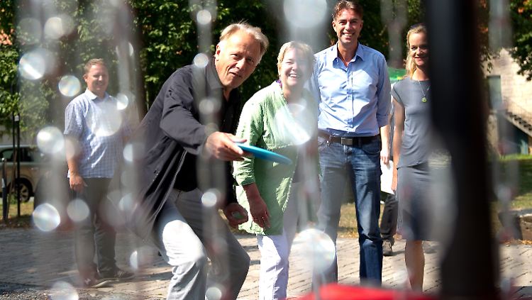 Jürgen Trittin tritt in Göttingen unter anderem gegen den Sozialdemokraten Thomas Oppermann an.