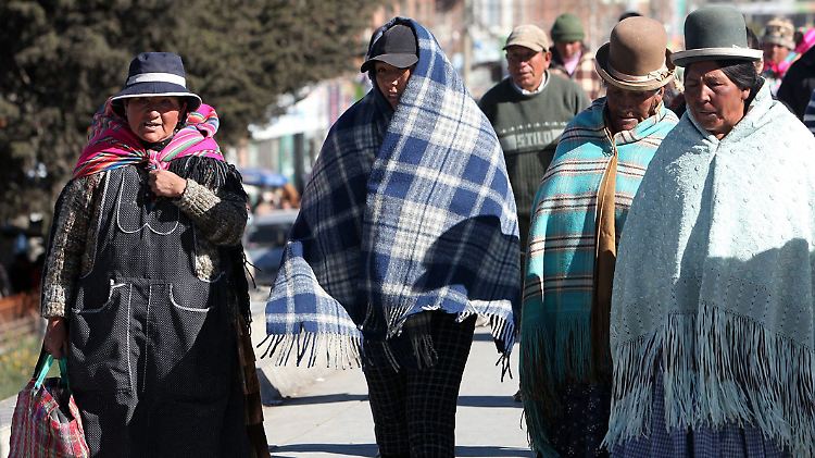Auch in Bolivien starben Menschen aufgrund der ungewöhnlichen Kälte.
