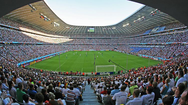 Wie einst bei der WM 2006: Die Arena in München soll es wieder sein.