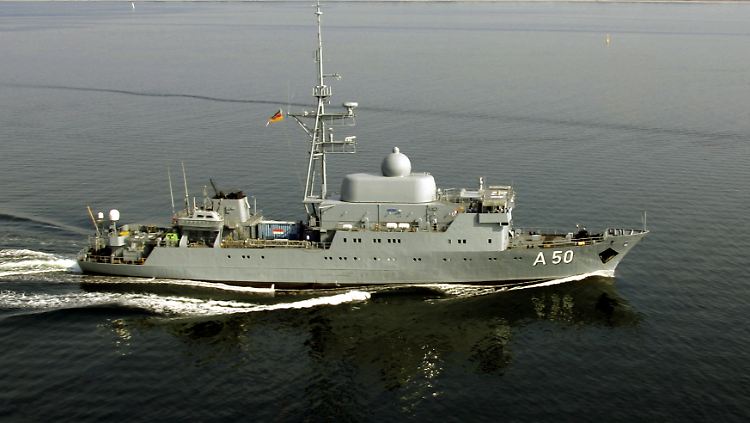Zwei deutsche Flottendienstboote befinden sich im Mittelmeer.