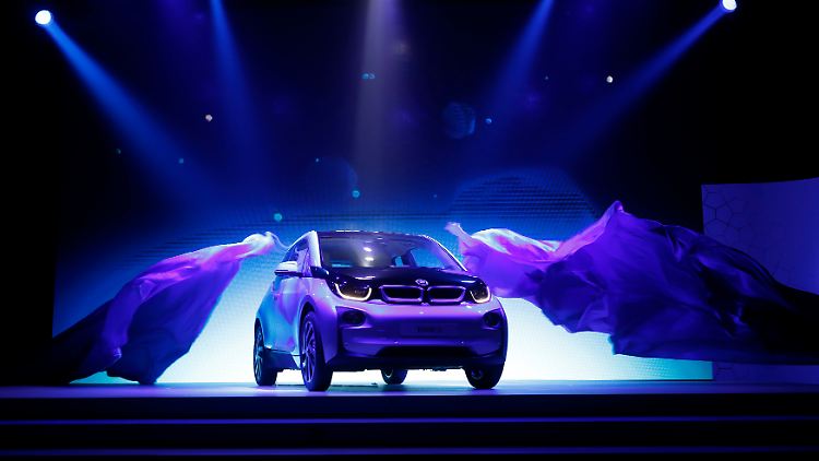 Für Helmut Becker eines der Highlights auf der IAA: BMW i3.