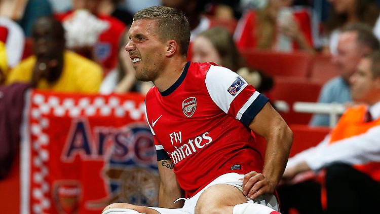 Drei Monate Zwangspause: Lukas Podolski.