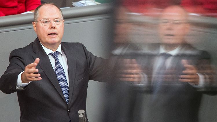 Steinbrück ist empört über ein noch nicht gesendetes Interview.