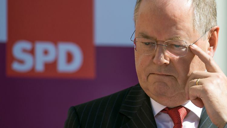 Schlechte Aussicht für Steinbrück: Die Chancen auf Rot-Grün schwinden.